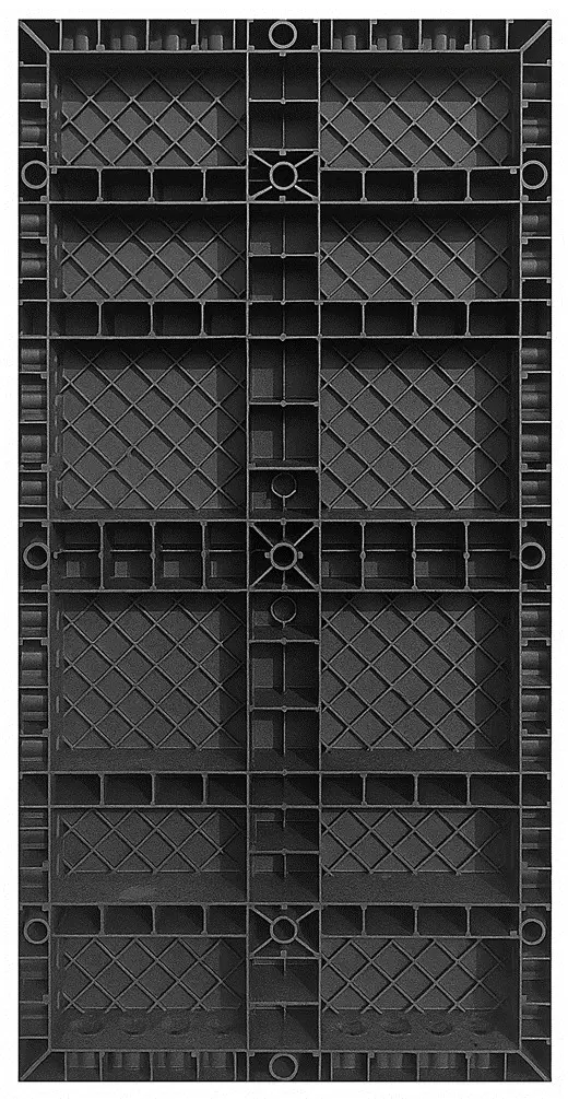 Plastic formwork panel 120x60 cm for concrete – reusable – TEKO
