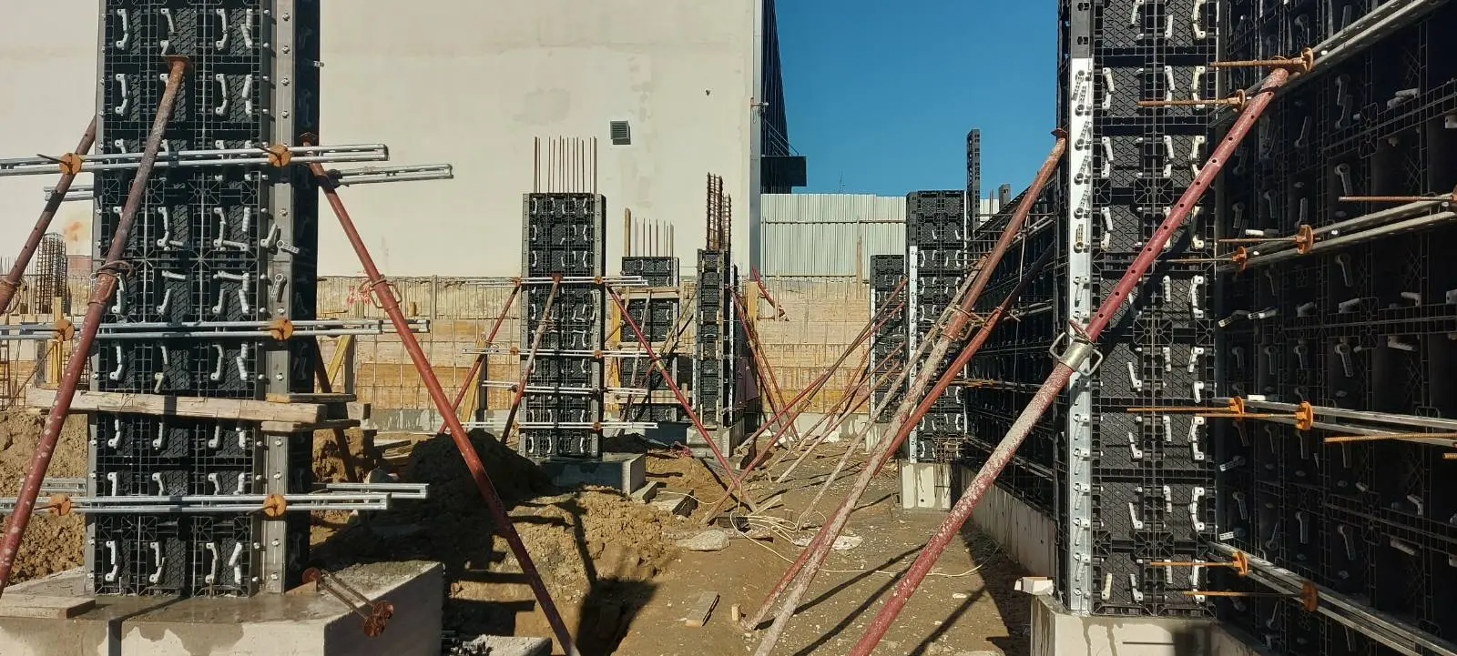 TEKO system used for concrete works in Sandanski project