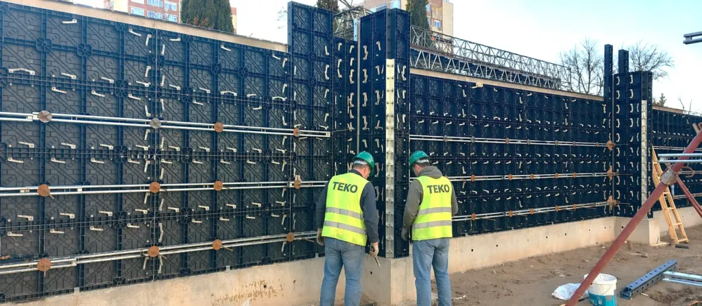 Teko formwork real projects